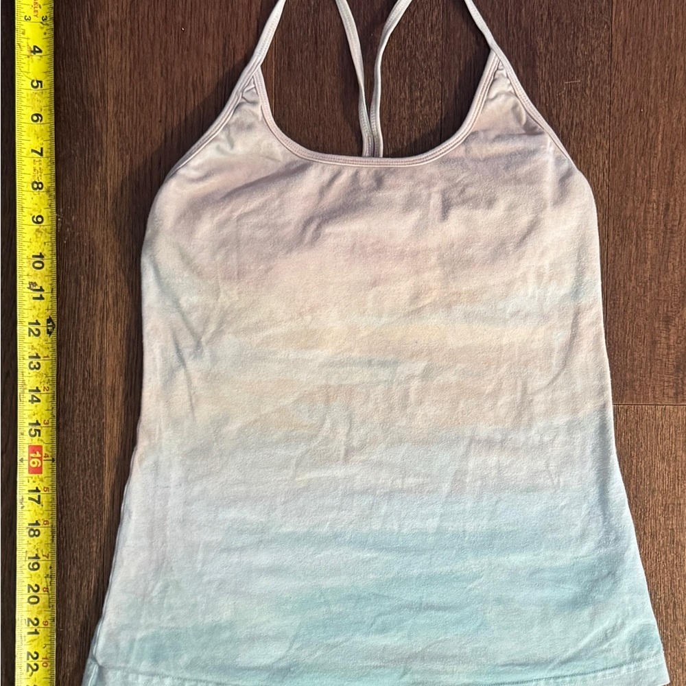 Pastel Ombre Racerback Camisole - Light Pink to Mint